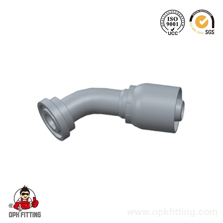 87641-RW 45° SAE Príruba6000 PSI