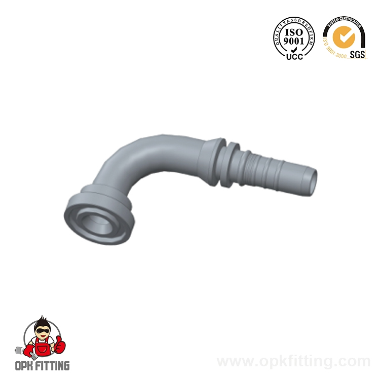 87693 90°SAE Príruba 6000 PSI