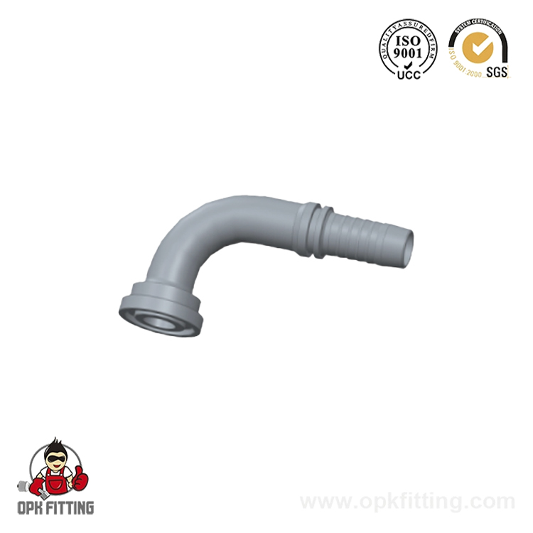 87691 90° SAE Príruba 6000 PSI